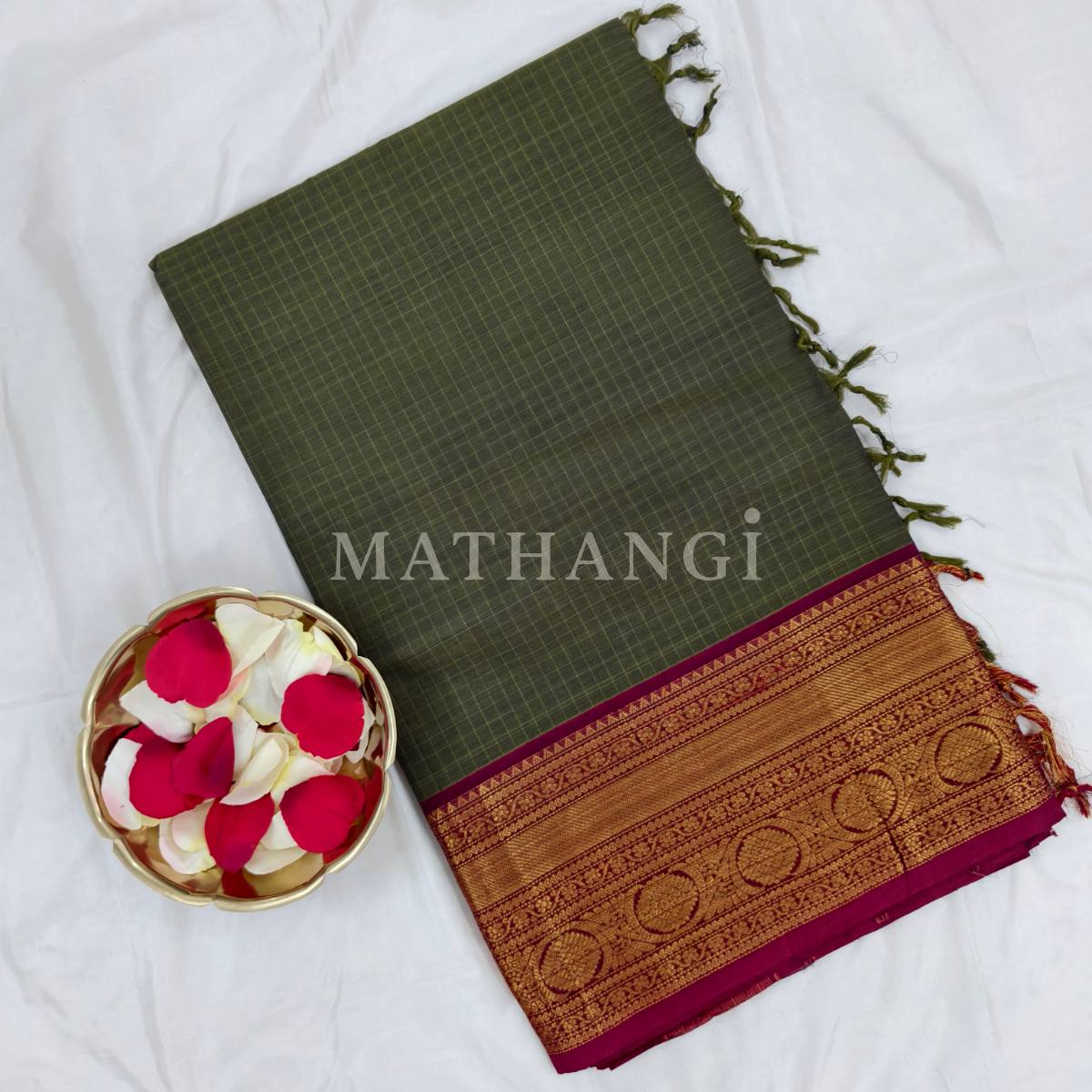 Kanchi Cotton Saree