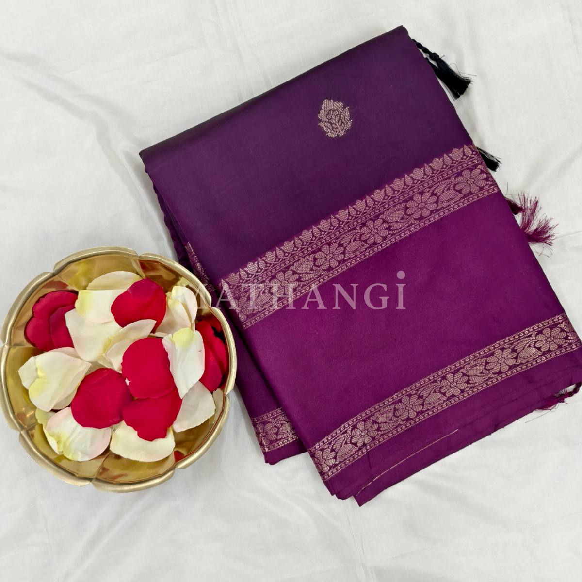 Fancy Semi Silk Saree