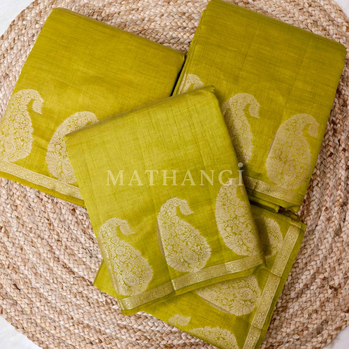Semi Tussar Saree