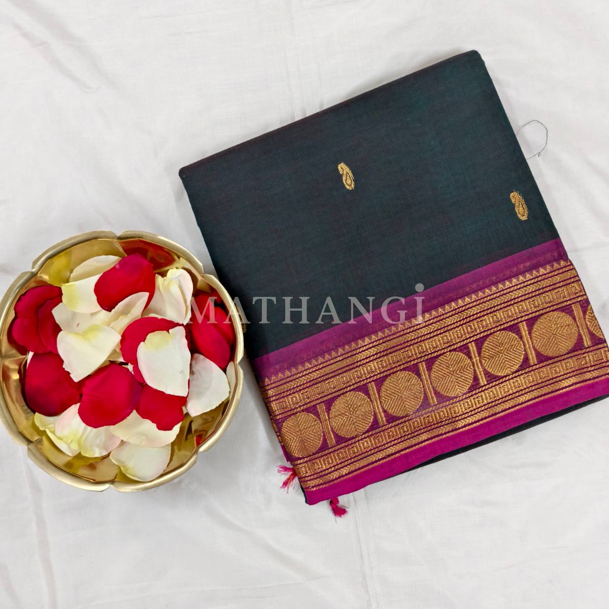 Kanchi Cotton Saree
